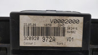 2009 Volkswagen Passat Instrument Cluster Speedometer Gauges P/N:VD1 VW 3C0 920 972 A Fits OEM Used Auto Parts - Oemusedauto