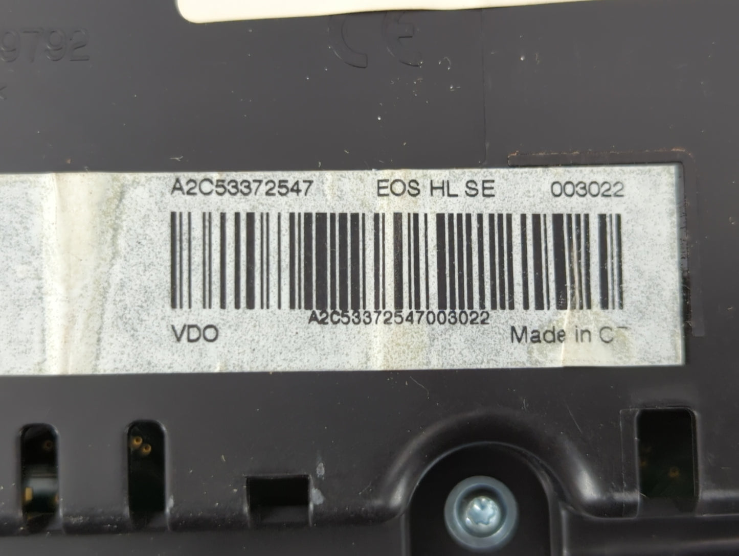 2009 Volkswagen Passat Instrument Cluster Speedometer Gauges P/N:3C0 920 971 N 3C0920 971S, 3C0 920 971 S, 3C0 920 972 A Fit