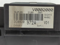 2009 Volkswagen Passat Instrument Cluster Speedometer Gauges P/N:3C0 920 971 N 3C0920 971S, 3C0 920 971 S, 3C0 920 972 A Fit