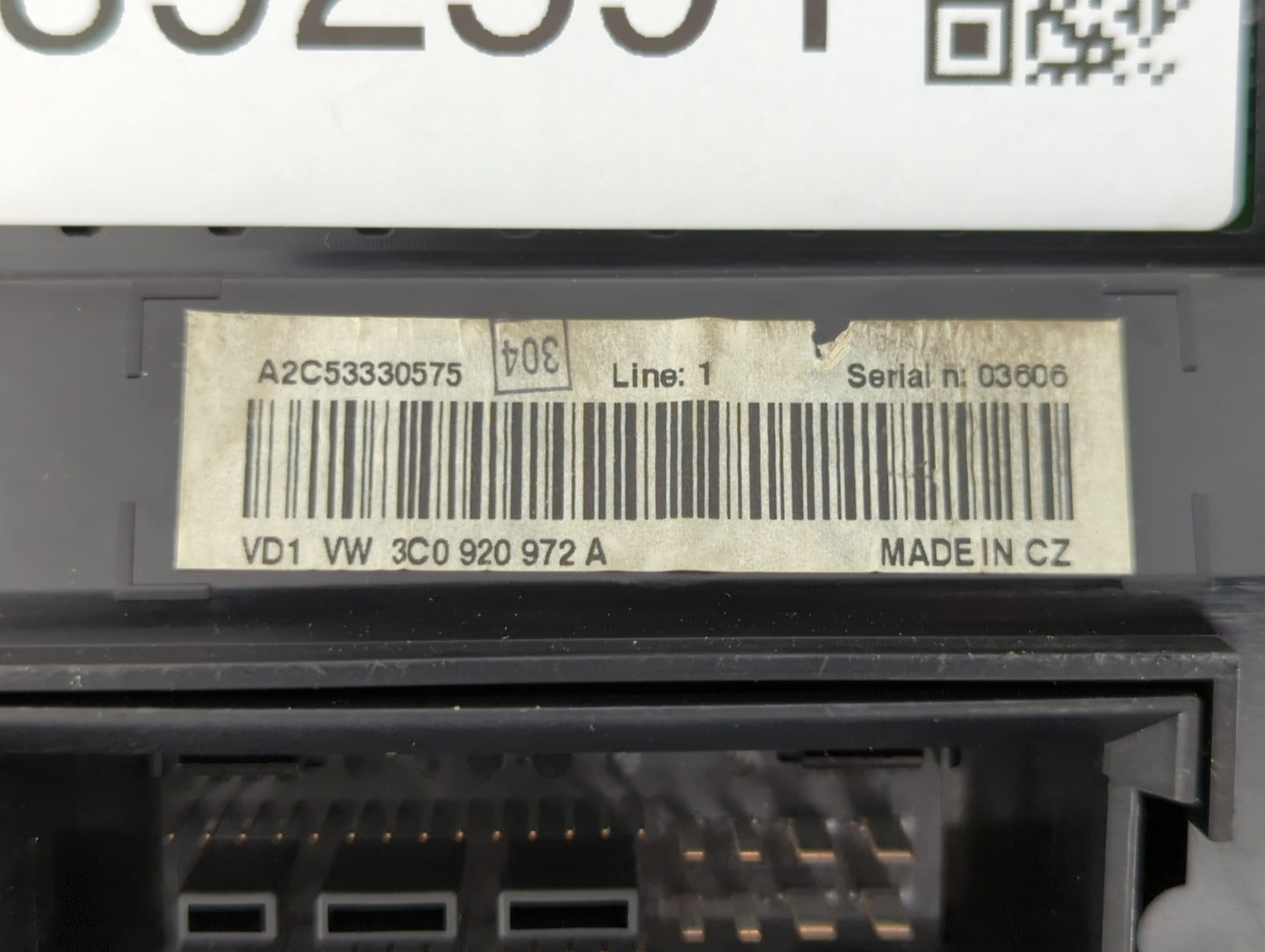 2009 Volkswagen Passat Instrument Cluster Speedometer Gauges P/N:3C0 920 971 N 3C0920 971S, 3C0 920 971 S, 3C0 920 972 A Fit