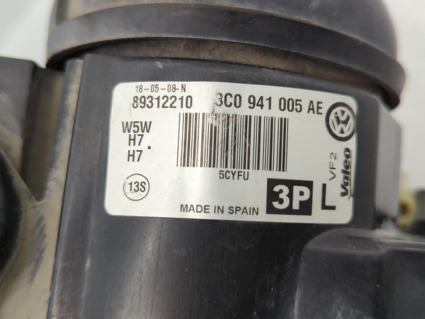 2006-2010 Volkswagen Passat Driver Left Oem Head Light Headlight Lamp - Oemusedautoparts1.com