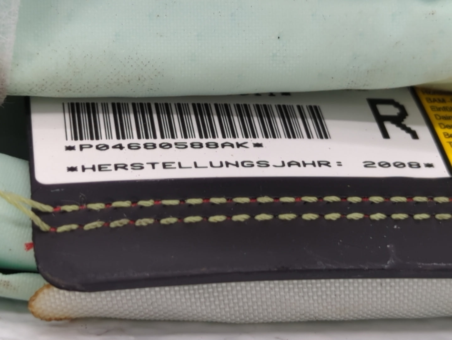 2009-2010 Volkswagen Routan Passenger Curtain Air Bag Oem - Oemusedautoparts1.com