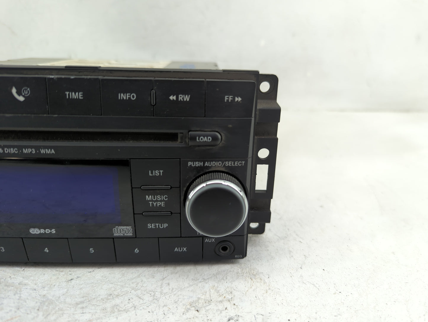 2009-2011 Volkswagen Routan Radio AM FM Cd Player Receiver Replacement P/N:05064931AD Fits Fits 2009 2010 2011 OEM Used Auto