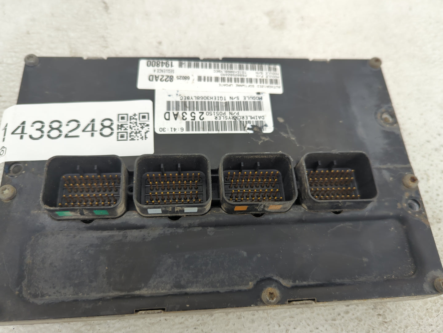 2009-2010 Volkswagen Routan PCM Engine Control Computer ECU ECM PCU OEM Fits OEM Used Auto Parts - Oemusedautoparts1.com
