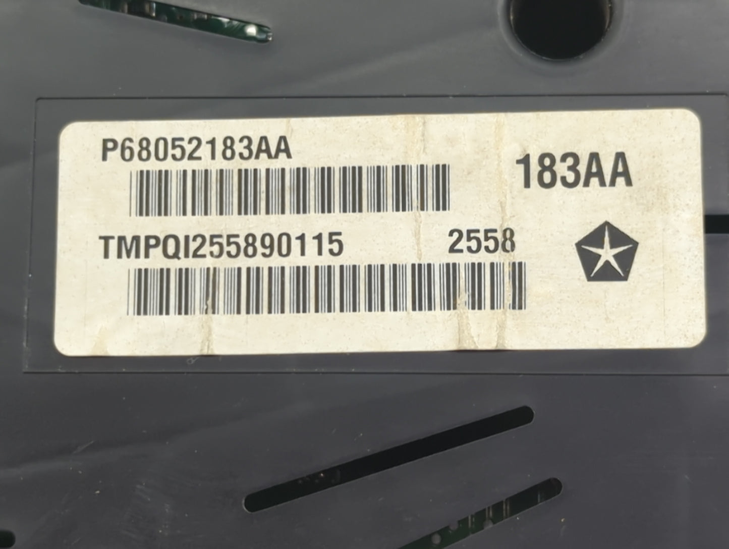 2009 Volkswagen Routan Instrument Cluster Speedometer Gauges P/N:P68052183AA 68052183AA Fits OEM Used Auto Parts - Oemusedau