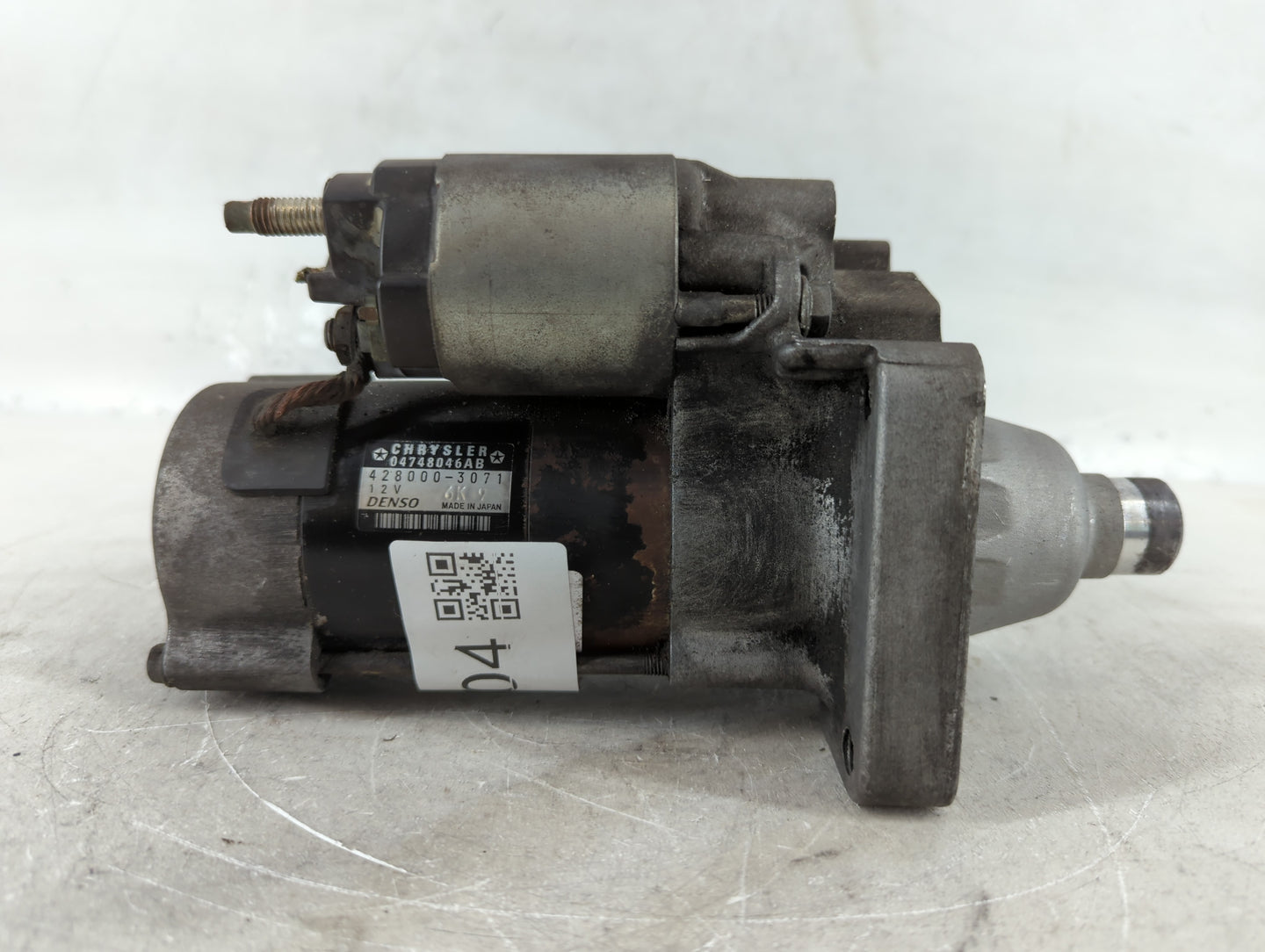2009-2010 Volkswagen Routan Car Starter Motor Solenoid OEM P/N:428000-3071 04748046AB Fits Fits 2009 2010 OEM Used Auto Part