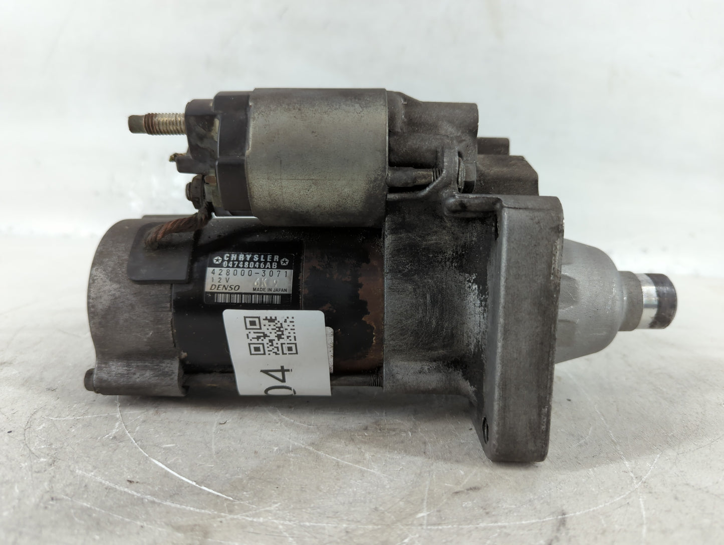 2009-2010 Volkswagen Routan Car Starter Motor Solenoid OEM P/N:428000-3071 04748046AB Fits Fits 2009 2010 OEM Used Auto Part