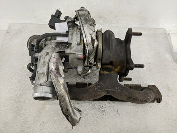 2009 Volkswagen Tiguan Turbocharger Exhaust Manifold With Turbo Charger - Oemusedautoparts1.com