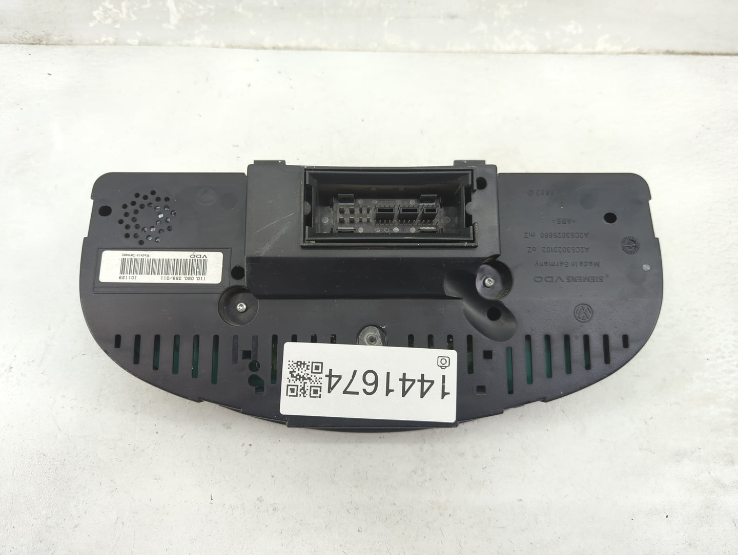2009 Volkswagen Tiguan Instrument Cluster Speedometer Gauges P/N:110.080.358/011 A2C53029102, A2C53025660 Fits OEM Used Auto