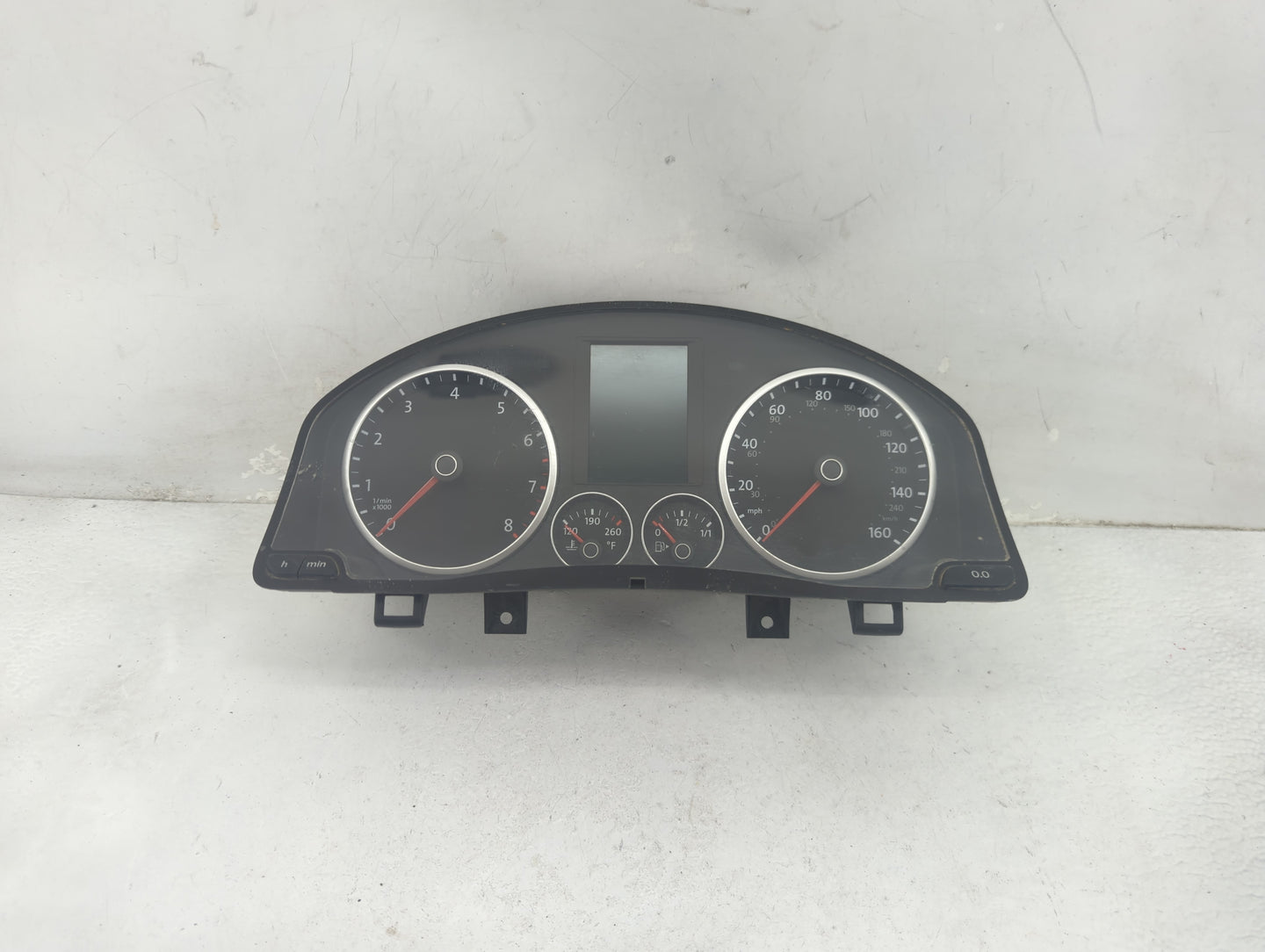 2009 Volkswagen Tiguan Instrument Cluster Speedometer Gauges P/N:5N0920970F V0003000 Fits OEM Used Auto Parts - Oemusedautop