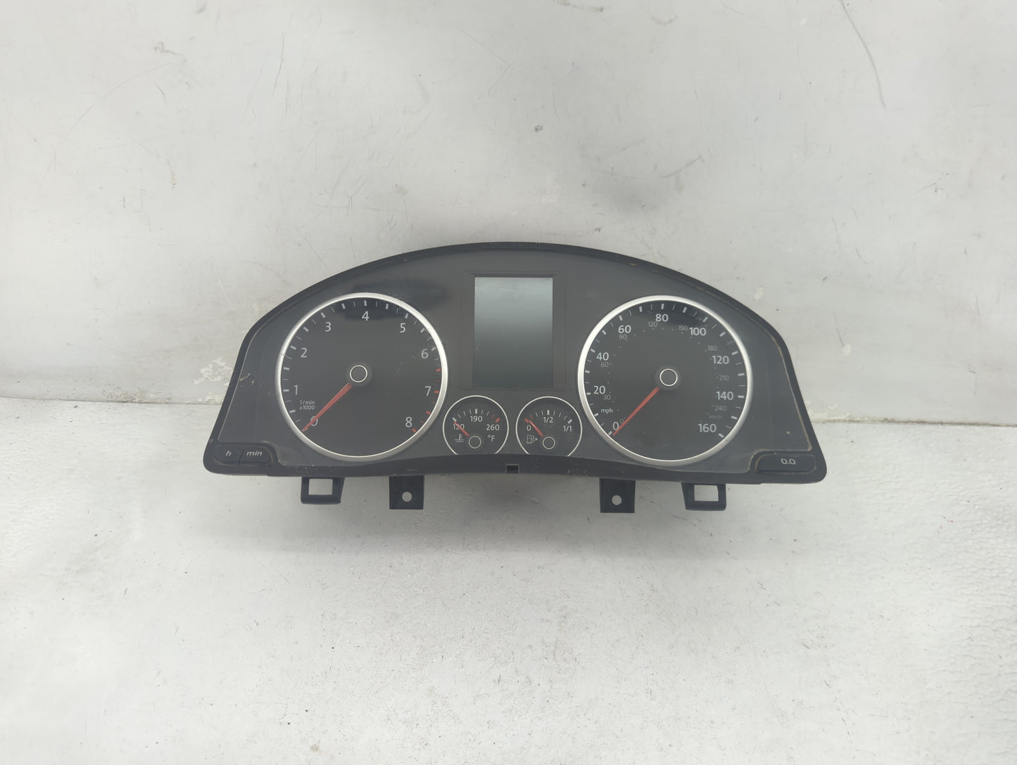 2009 Volkswagen Tiguan Instrument Cluster Speedometer Gauges P/N:5N0920970F V0003000 Fits OEM Used Auto Parts - Oemusedautop