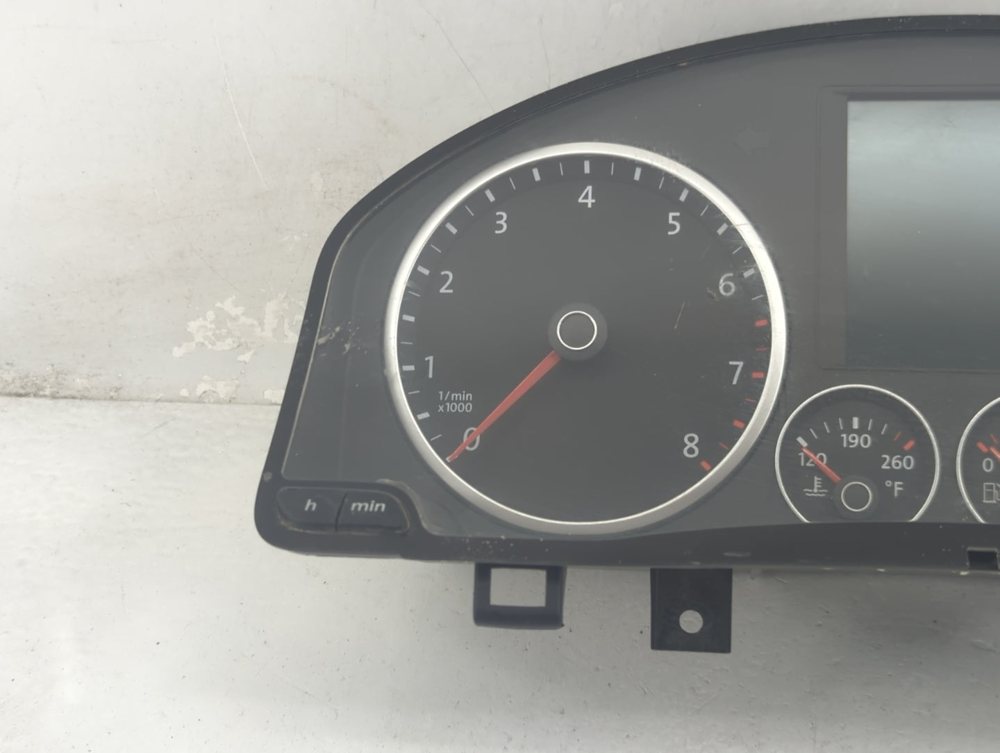2009 Volkswagen Tiguan Instrument Cluster Speedometer Gauges P/N:5N0920970F V0003000 Fits OEM Used Auto Parts - Oemusedautop