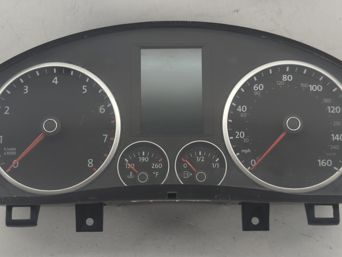 2009 Volkswagen Tiguan Instrument Cluster Speedometer Gauges P/N:5N0920970F V0003000 Fits OEM Used Auto Parts - Oemusedautop