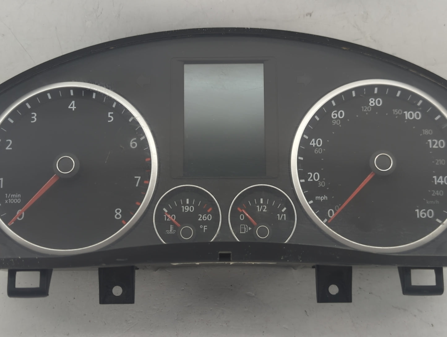 2009 Volkswagen Tiguan Instrument Cluster Speedometer Gauges P/N:5N0920970F V0003000 Fits OEM Used Auto Parts - Oemusedautop