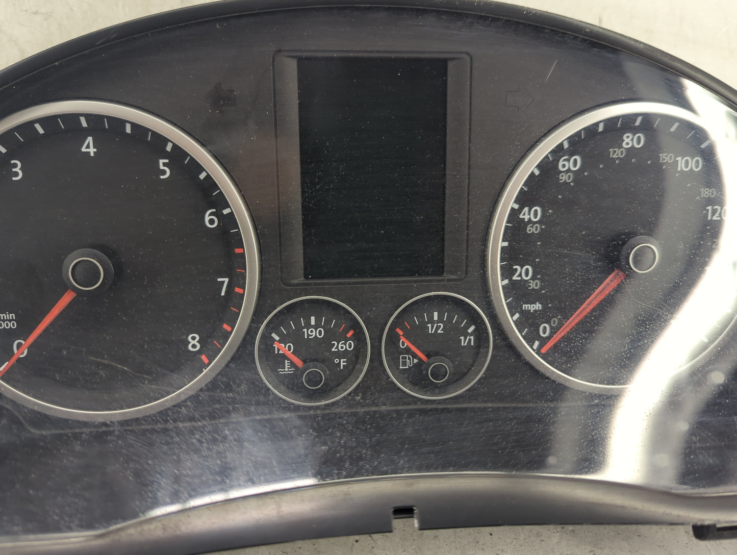 2009 Volkswagen Tiguan Instrument Cluster Speedometer Gauges P/N:A2C53023102 A2C53025660 Fits OEM Used Auto Parts - Oemuseda