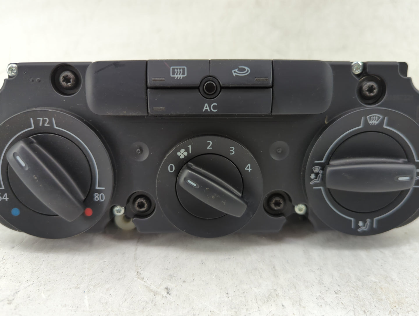 2009 Volkswagen Tiguan Climate Control Module Temperature AC/Heater Replacement P/N:1K1820047EQ 1K1820047, 1887221 Fits OEM 