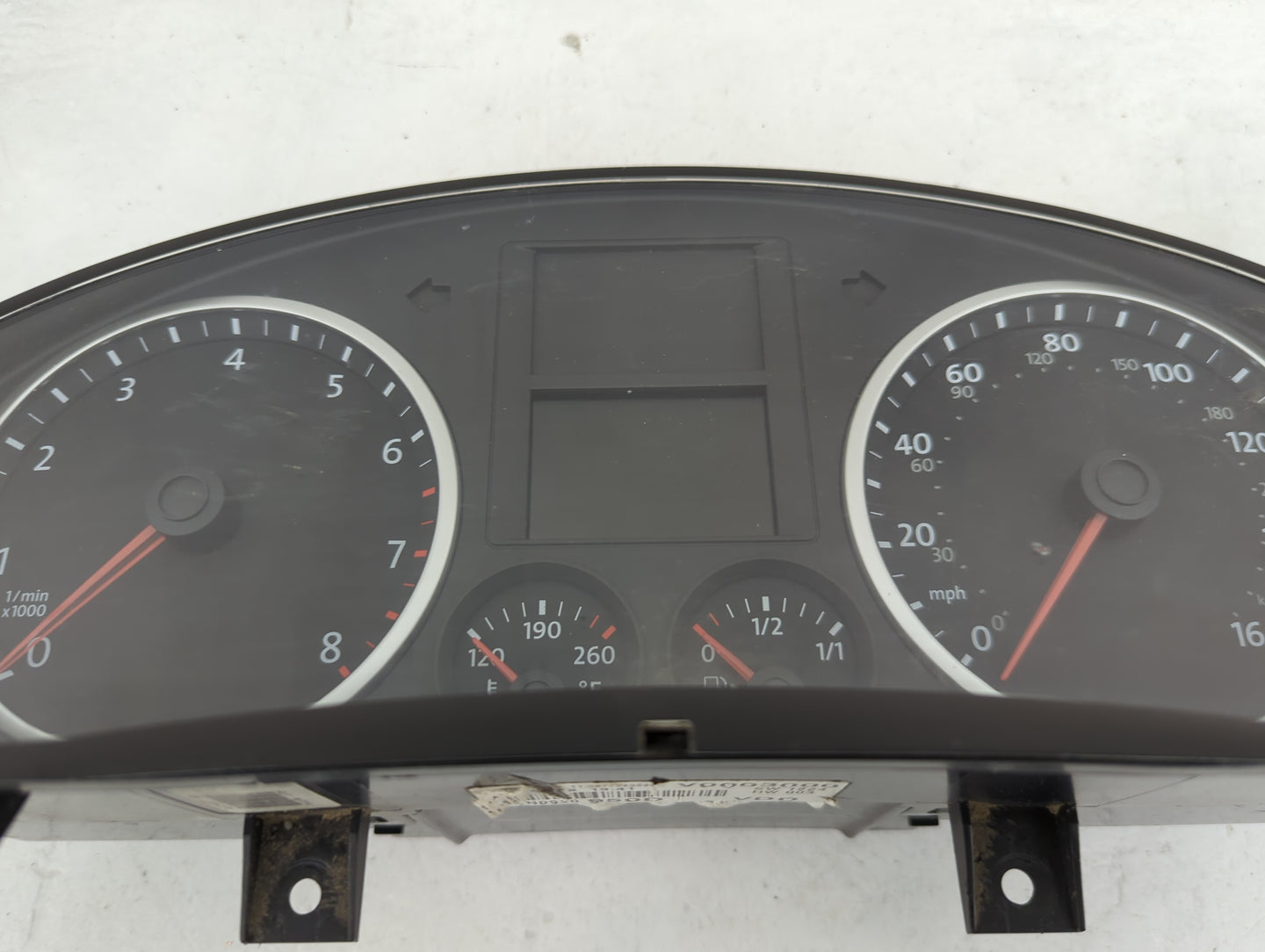 2009 Volkswagen Tiguan Instrument Cluster Speedometer Gauges P/N:5N0920950D V0003000 Miles: Fits OEM Used Auto Parts - Oemus