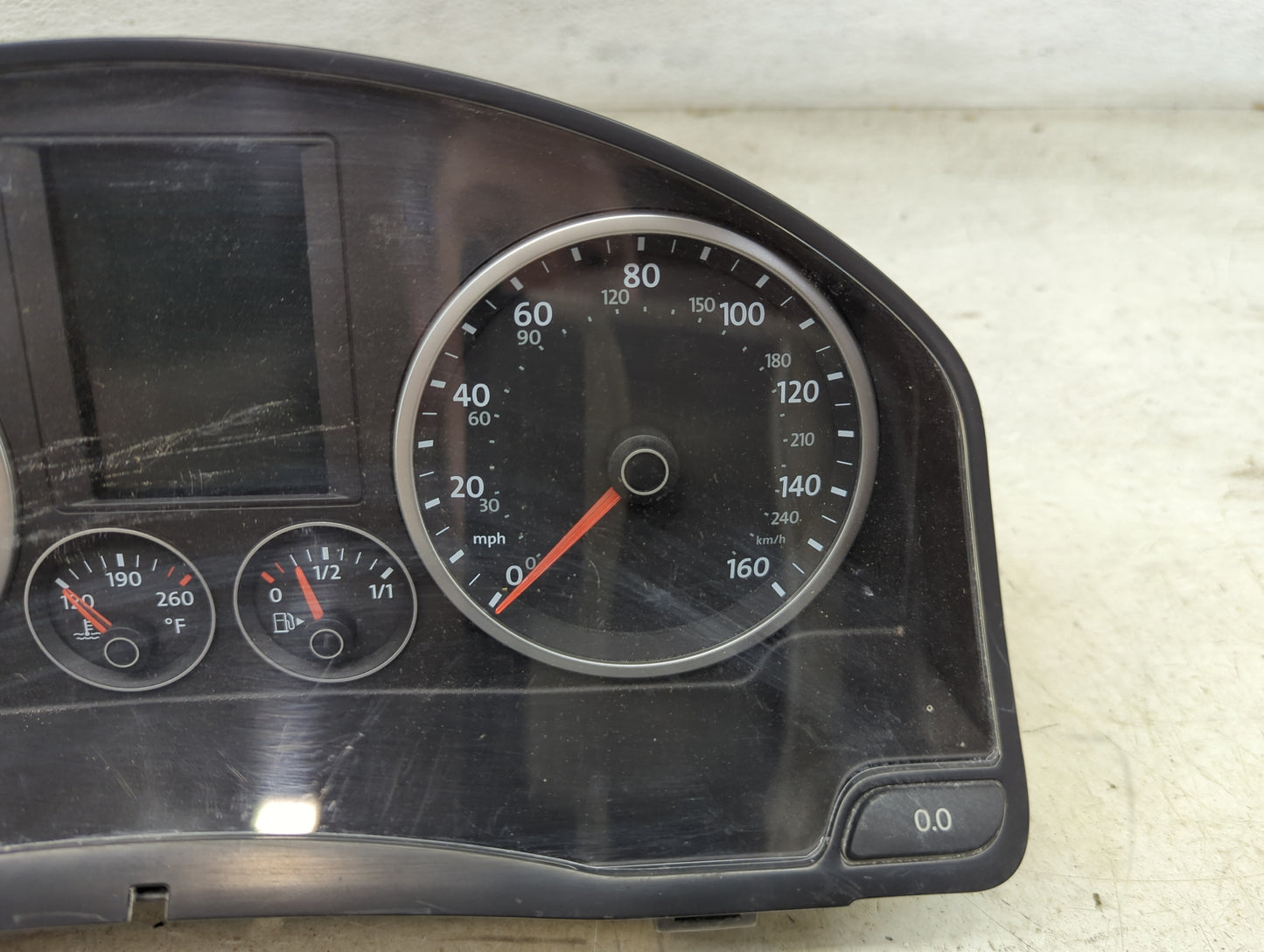 2009 Volkswagen Tiguan Instrument Cluster Speedometer Gauges P/N:5N0920970F V0005000 Miles: Fits OEM Used Auto Parts - Oemus
