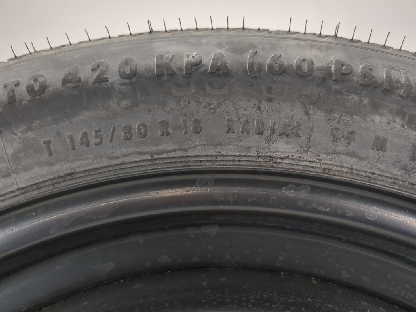 2009-2017 Volkswagen Tiguan Spare Donut Tire Wheel Rim Oem 1455267 - Oemusedautoparts1.com