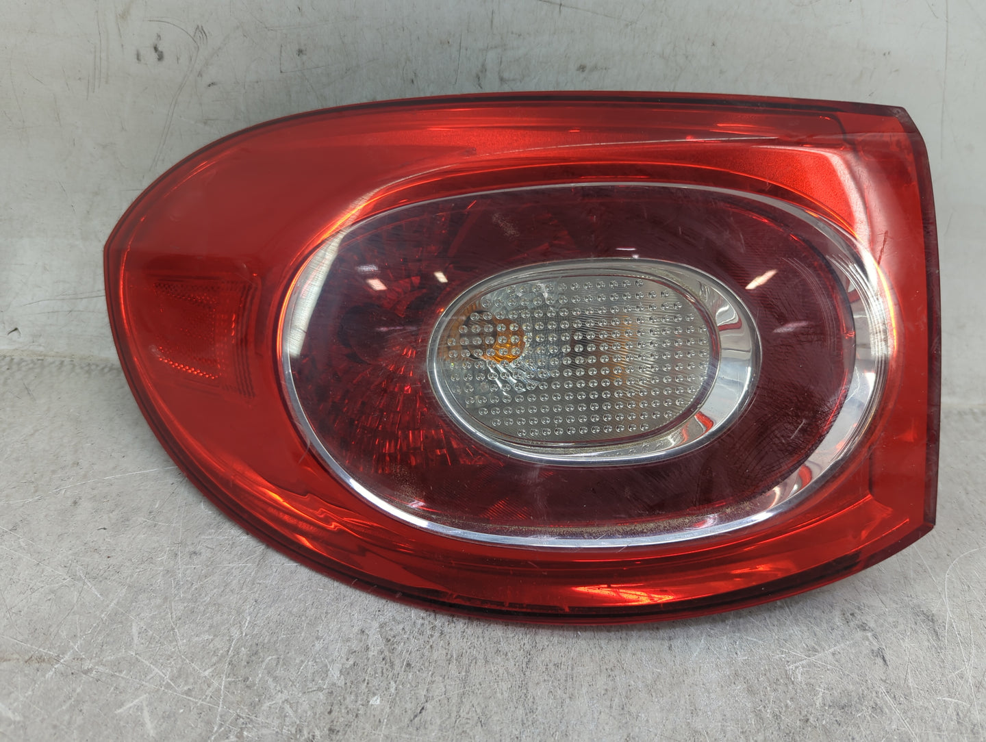 2009-2011 Volkswagen Tiguan Tail Light Assembly Driver Left OEM P/N:5N0945257C Fits Fits 2009 2010 2011 OEM Used Auto Parts 