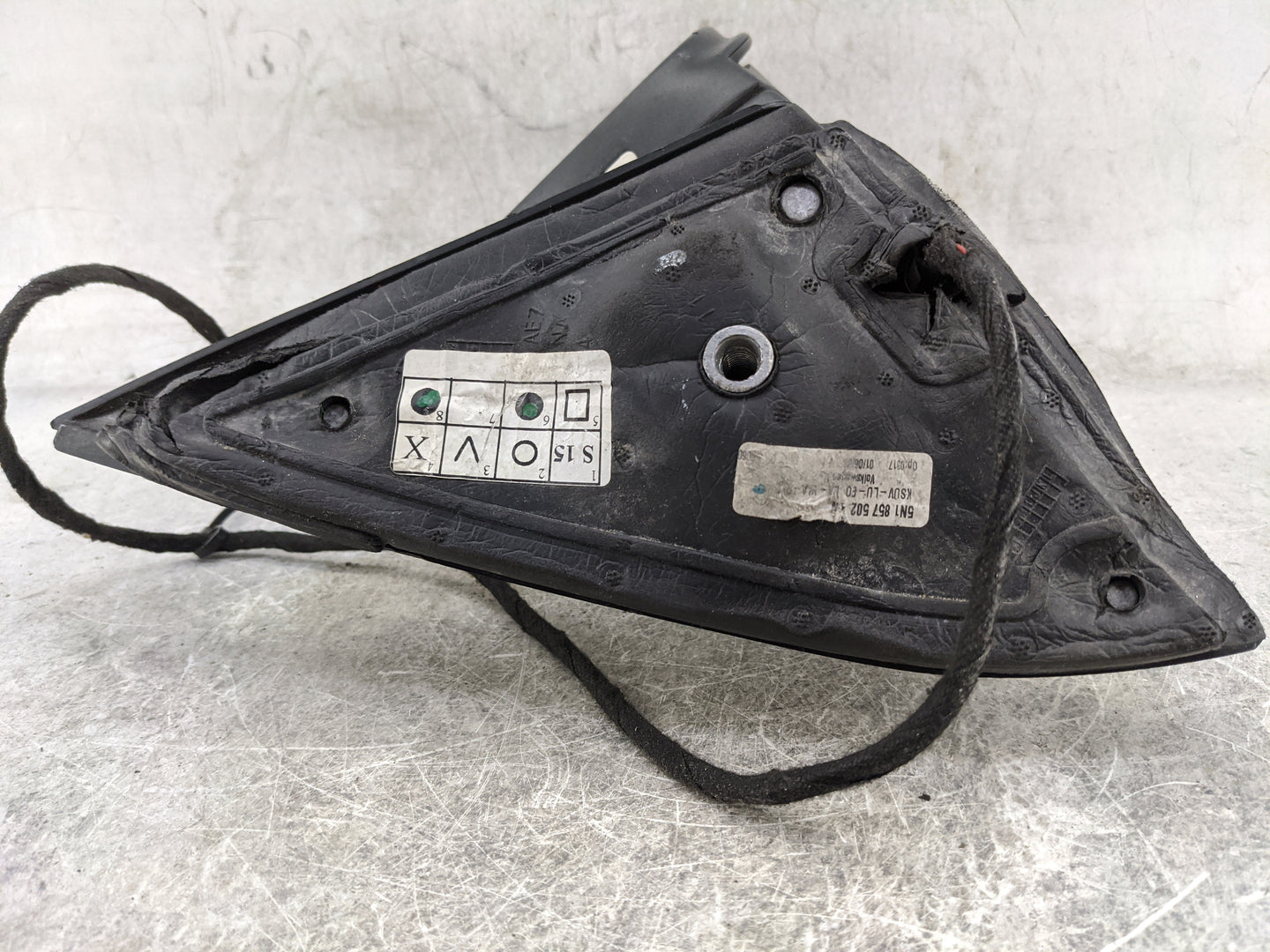 2009-2018 Volkswagen Tiguan Passenger Side View Mirror - Right Door Mirror OEM Used - Oemusedautoparts1.com