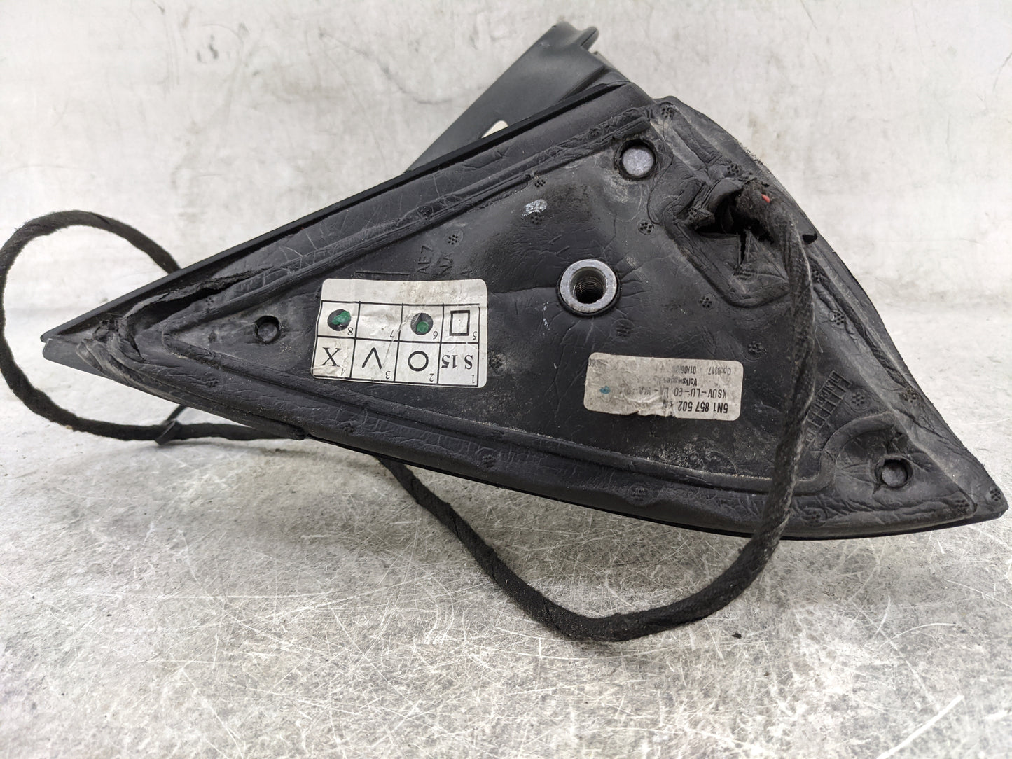 2009-2018 Volkswagen Tiguan Passenger Side View Mirror - Right Door Mirror OEM Used - Oemusedautoparts1.com