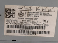 2009-2017 Volkswagen Tiguan Radio AM FM Cd Player Receiver Replacement P/N:1K0035161D 28159420 Fits OEM Used Auto Parts - Oe