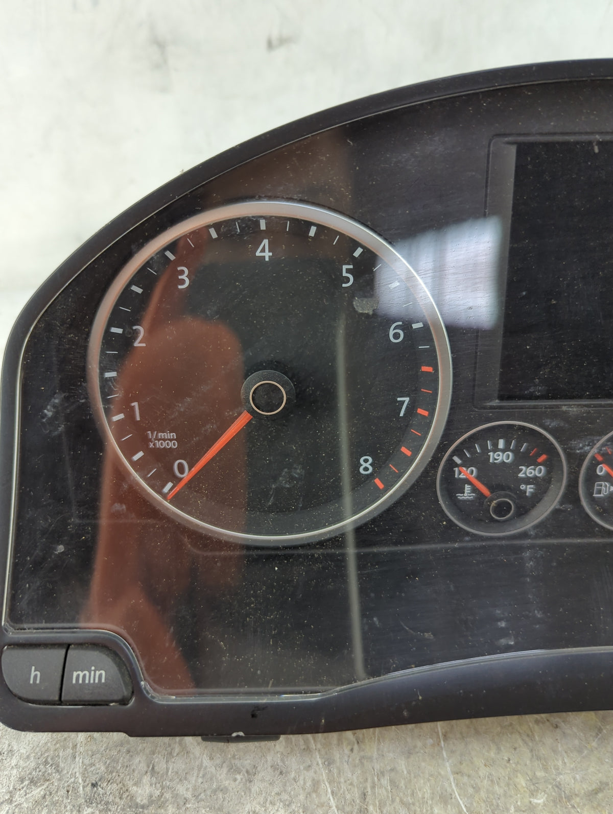2009 Volkswagen Tiguan Instrument Cluster Speedometer Gauges P/N:5N0920970F 1T0920960H Miles: Fits OEM Used Auto Parts - Oem