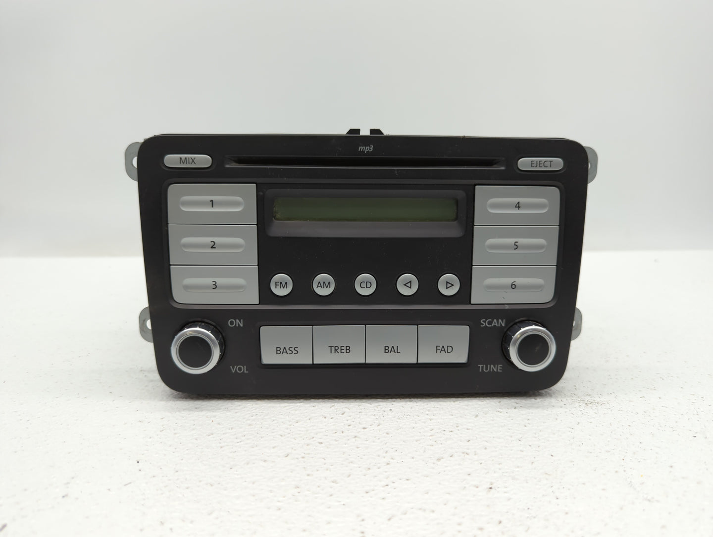 2009-2017 Volkswagen Tiguan Radio AM FM Cd Player Receiver Replacement P/N:28159420 1K0 035 161 D Fits OEM Used Auto Parts -