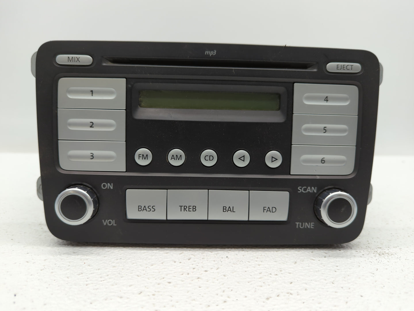 2009-2017 Volkswagen Tiguan Radio AM FM Cd Player Receiver Replacement P/N:28159420 1K0 035 161 D Fits OEM Used Auto Parts -