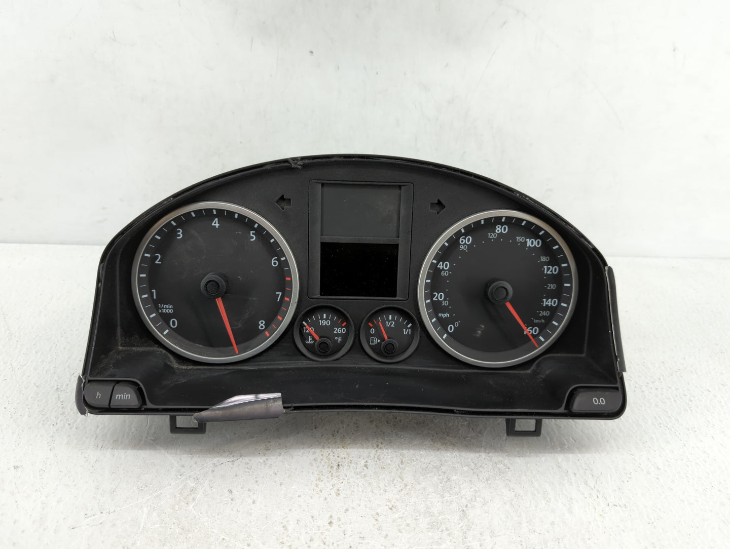 2009 Volkswagen Tiguan Instrument Cluster Speedometer Gauges P/N:5N0920950D Fits OEM Used Auto Parts - Oemusedautoparts1.com