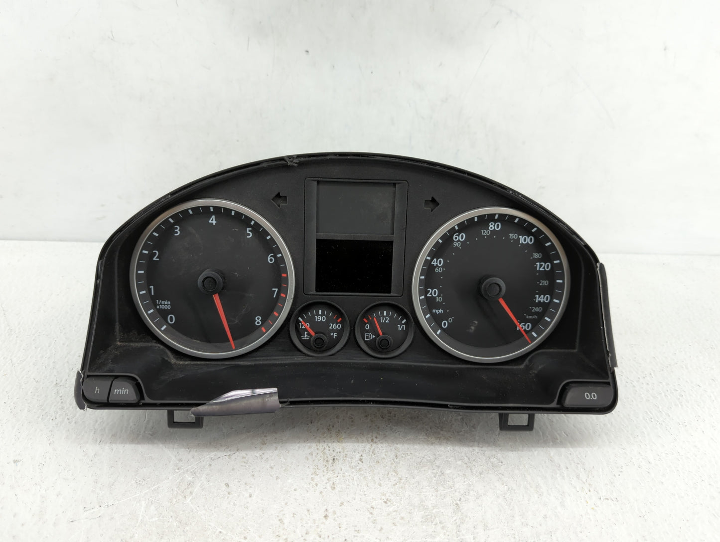 2009 Volkswagen Tiguan Instrument Cluster Speedometer Gauges P/N:5N0920950D Fits OEM Used Auto Parts - Oemusedautoparts1.com