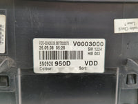2009 Volkswagen Tiguan Instrument Cluster Speedometer Gauges P/N:5N0920950D Fits OEM Used Auto Parts - Oemusedautoparts1.com
