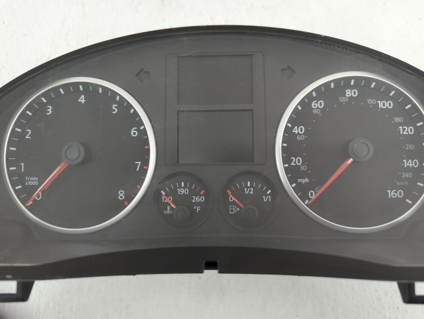 2009 Volkswagen Tiguan Instrument Cluster Speedometer Gauges P/N:5N0920950D Fits OEM Used Auto Parts - Oemusedautoparts1.com