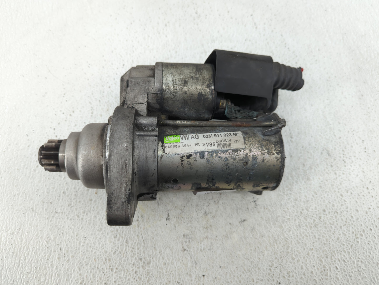 2009-2017 Volkswagen Tiguan Car Starter Motor Solenoid OEM P/N:02M 911 023 M Fits OEM Used Auto Parts - Oemusedautoparts1.co