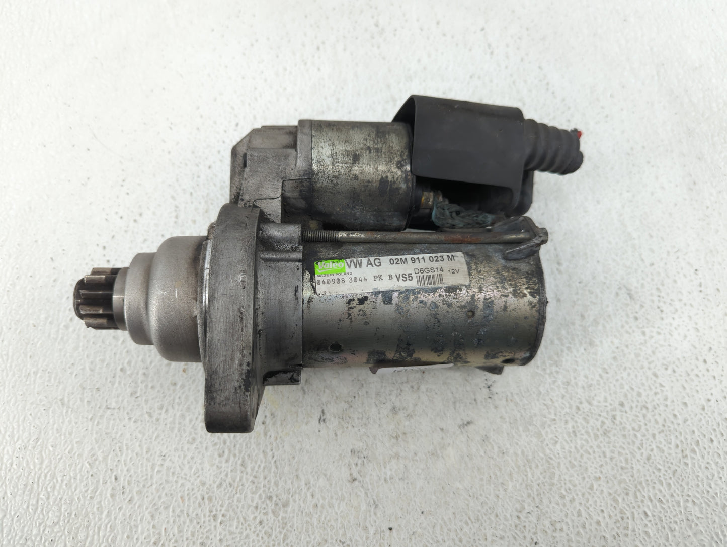 2009-2017 Volkswagen Tiguan Car Starter Motor Solenoid OEM P/N:02M 911 023 M Fits OEM Used Auto Parts - Oemusedautoparts1.co