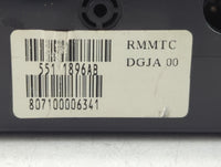 2009 Volkswagon Routan Climate Control Module Temperature AC/Heater Replacement P/N:55111896AB 807100006341, RMMTC Fits Fits