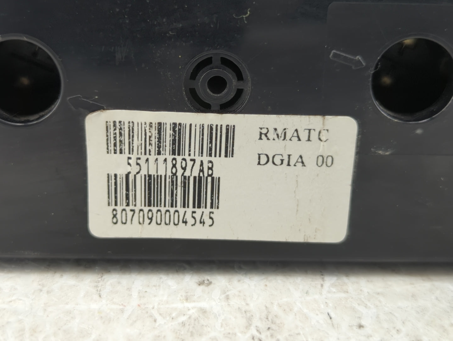 2009 Volkswagon Routan Climate Control Module Temperature AC/Heater Replacement P/N:55111897AB Fits Fits 2010 2011 OEM Used 