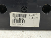 2009 Volkswagon Routan Climate Control Module Temperature AC/Heater Replacement P/N:55111897AB Fits Fits 2010 2011 OEM Used 