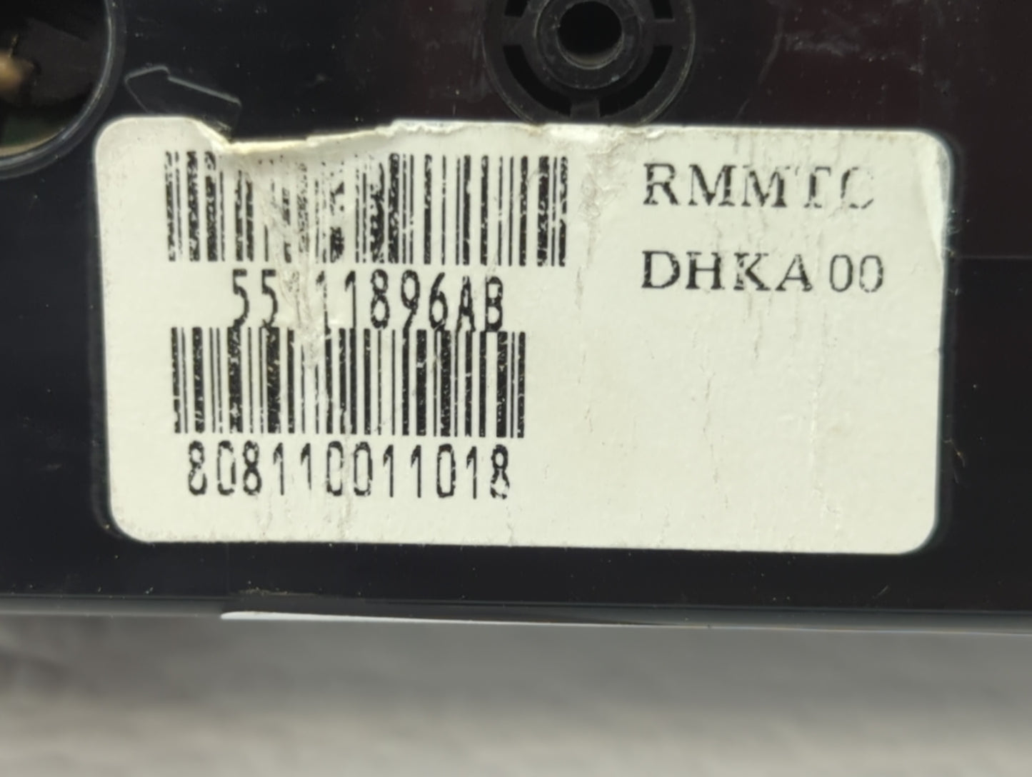2009 Volkswagon Routan Climate Control Module Temperature AC/Heater Replacement P/N:55111896AC 55111896AB Fits OEM Used Auto
