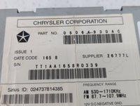 2009-2011 Volkswagen Routan Am Fm Cd Player Radio Receiver 481364 - Oemusedautoparts1.com