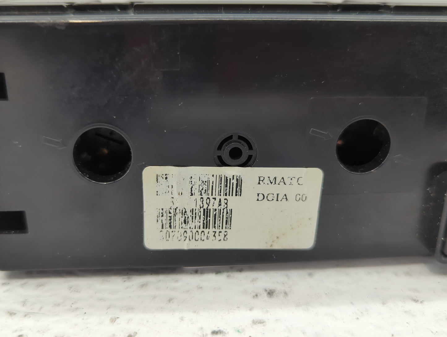 2009 Volkswagon Routan Climate Control Module Temperature AC/Heater Replacement P/N:55111896AC 55111896AB Fits OEM Used Auto