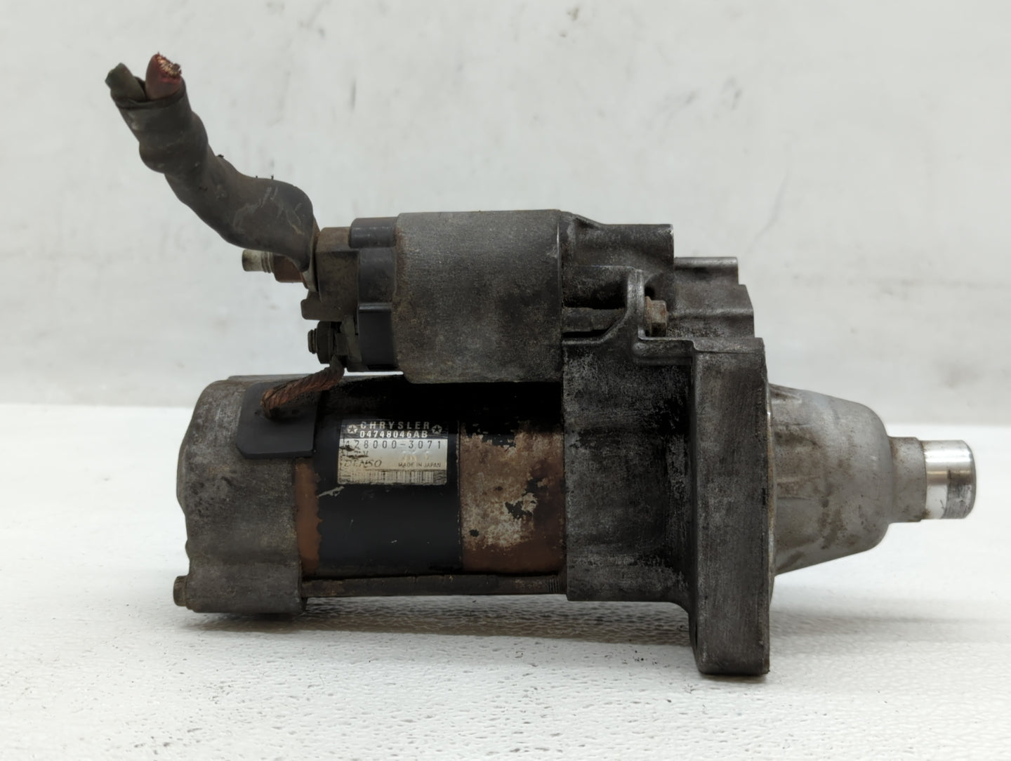 2009 Volkswagon Routan Car Starter Motor Solenoid OEM P/N:04748046AB Fits Fits 2010 OEM Used Auto Parts - Oemusedautoparts1.