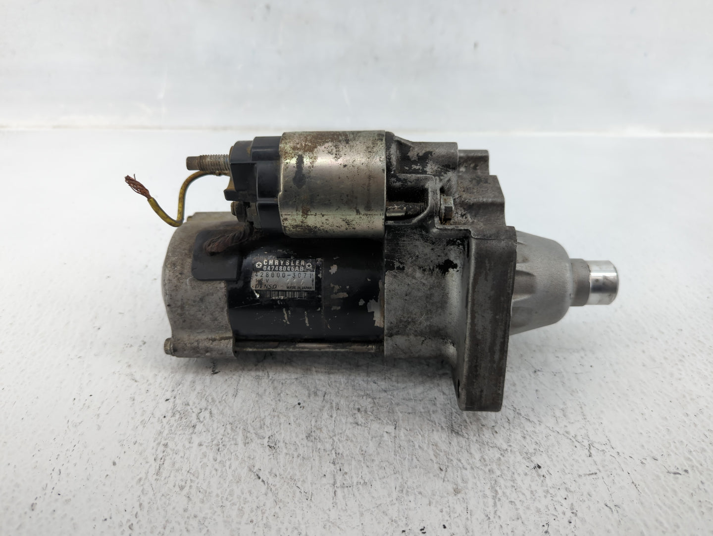 2009 Volkswagon Routan Car Starter Motor Solenoid OEM P/N:04748046AB Fits Fits 2010 OEM Used Auto Parts - Oemusedautoparts1.