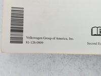 2009 Volkswagon Routan Owners Manual Book Guide P/N:81-126-0909 OEM Used Auto Parts - Oemusedautoparts1.com