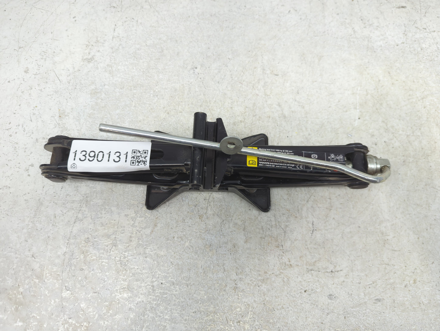 2009 Volvo S40 Spare Scissor Car Jack - Oemusedautoparts1.com