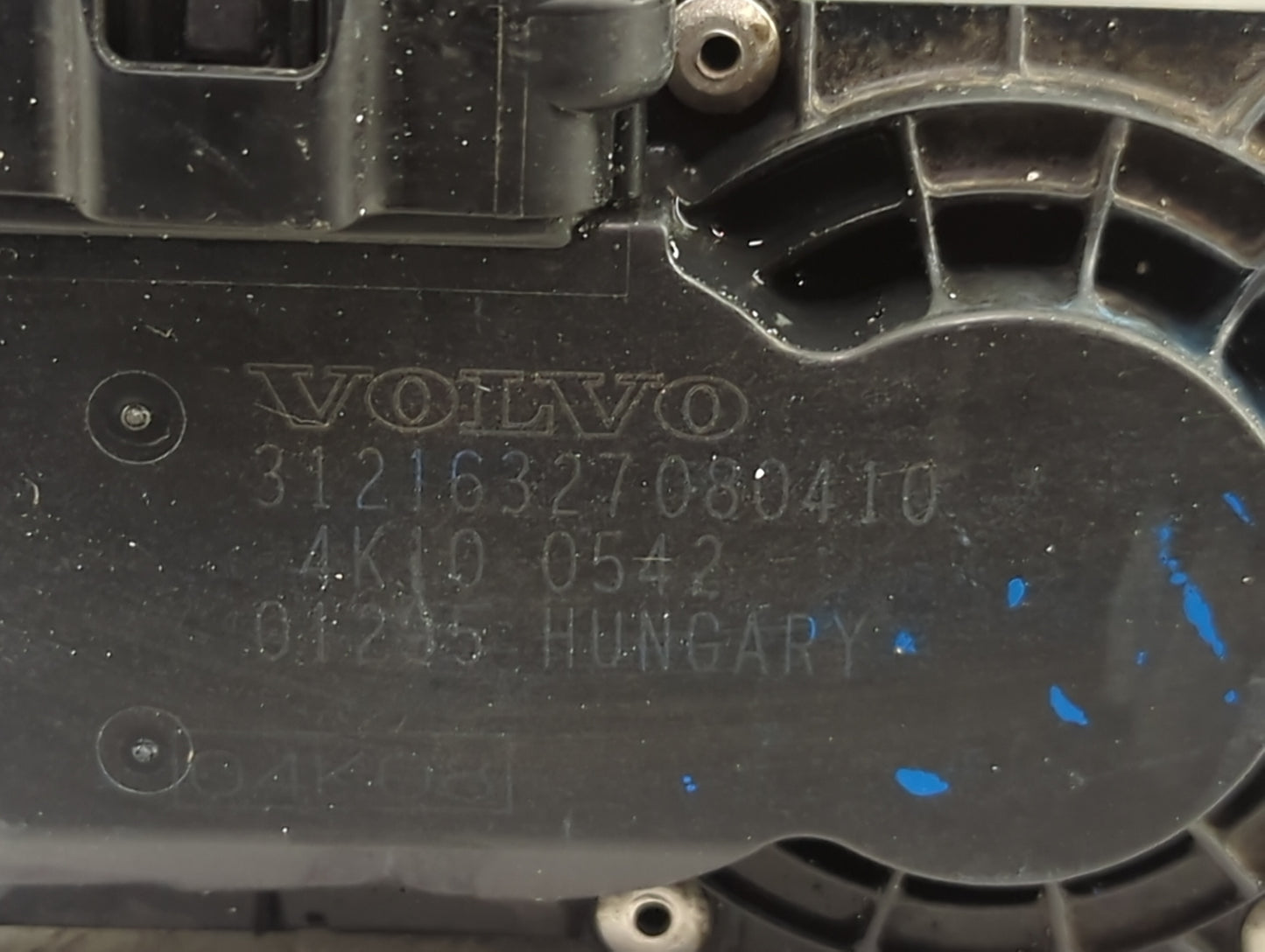 2004-2010 Volvo S40 Throttle Body P/N:31216327080410 4K10 0542 Fits Fits 2004 2005 2006 2007 2008 2009 2010 OEM Used Auto Pa