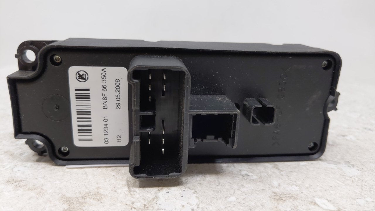 2009 Volvo S60 Master Power Window Switch Replacement Driver Side Left P/N:BN8F 66 350A Fits OEM Used Auto Parts - Oemusedau