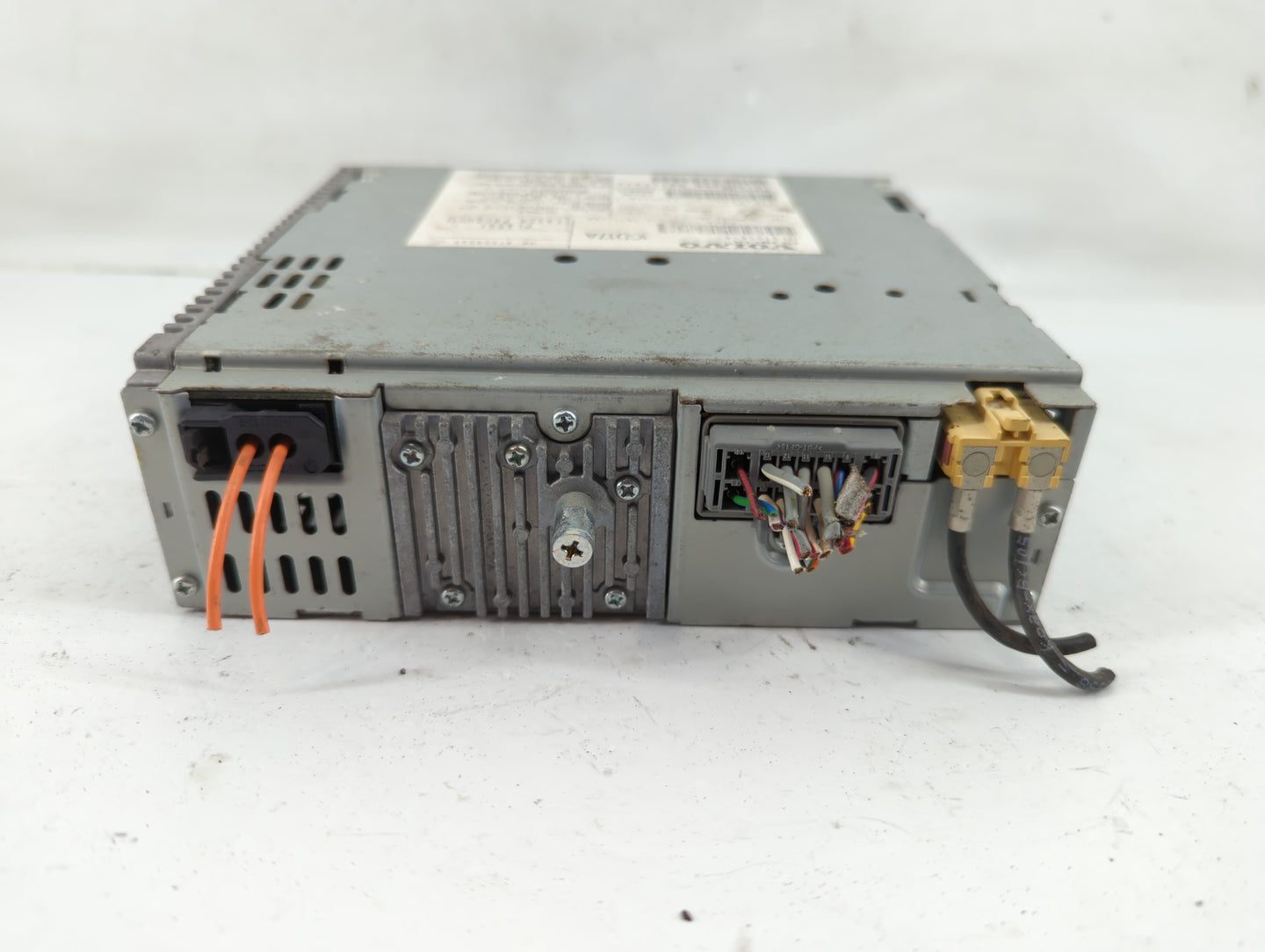 2009 Volvo V40 Radio AM FM Cd Player Receiver Replacement P/N:891171777 Fits Fits 2007 2008 2010 OEM Used Auto Parts - Oemus