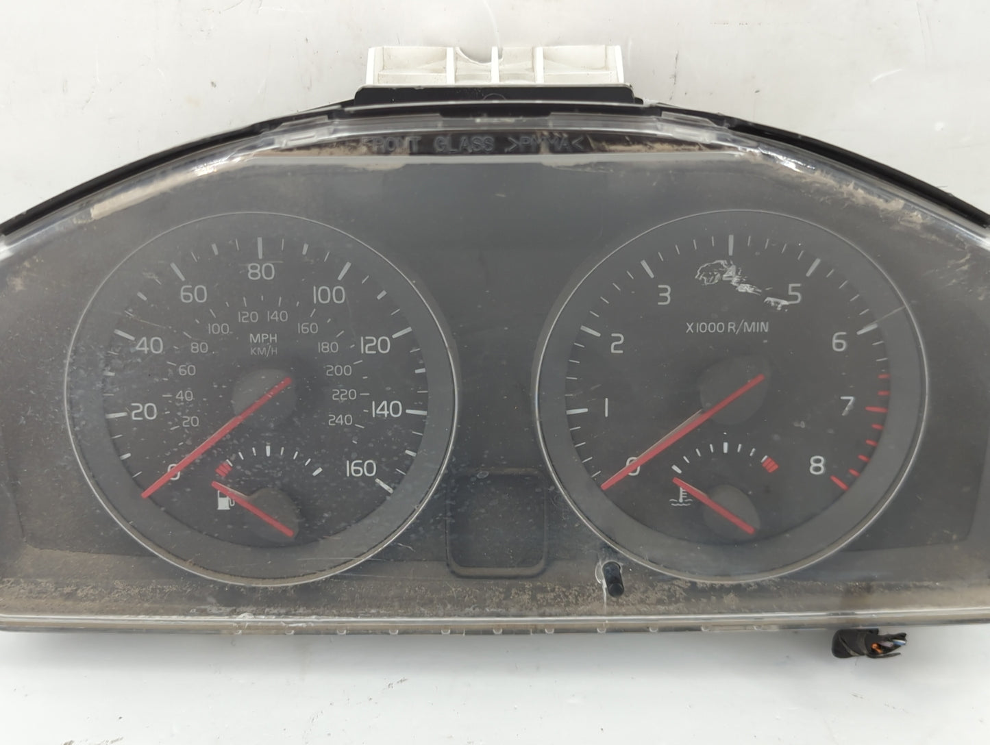 2009 Volvo V40 Instrument Cluster Speedometer Gauges P/N:31254777 Fits Fits 2008 2010 OEM Used Auto Parts - Oemusedautoparts